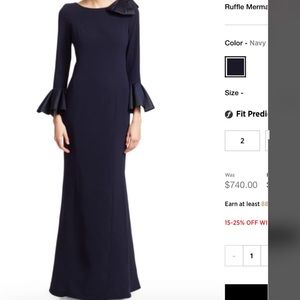 Teri Jon navy gown